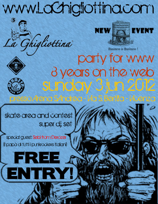 LaGhigliottina party for www - 8 years