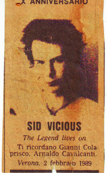 Sid Vicious Anniversary