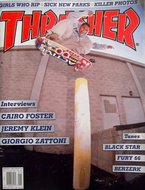 Giorgio Zattoni - Thrasher Magazine Issue 216 - 1999